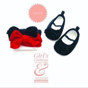 Velvet Ballet Baby Girl Shoe